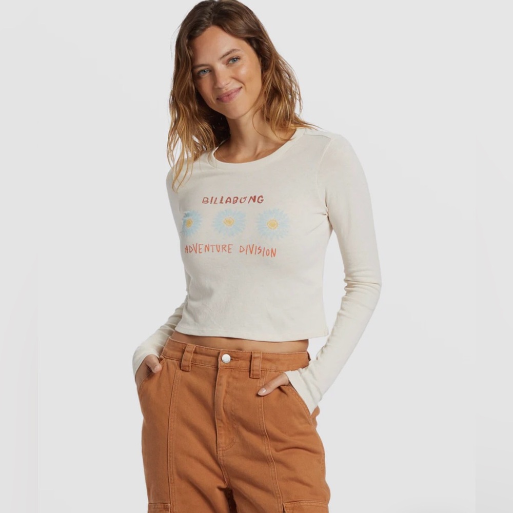 NWT Billabong Cabin Mate Long Sleeve T-Shirt